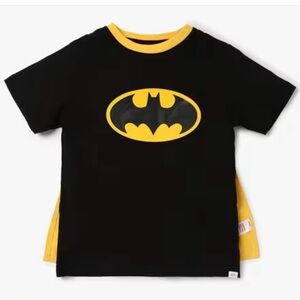Toddler Batman tee with detachable cape